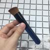 131 pincel de maquiagem ferradura cabeça chata oblíqua pincel para base creme BB com capa de couro com embalagem pincel de maquiagem Cangzhou