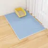 Alfombrilla para arena de gato para evitar que la arena se derrame, alfombrilla de control de arena, bandeja para arena de gato anti-salpicaduras, alfombrilla para suelo de mascota, accesorio doble capa extra grande