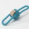 Brinquedo de Corda para Cabo de Guerra Novo e Colorido Transfronteiriço, Resistente a Mordidas e Desgaste, Brinquedo de Recompensa Companheiro de Treinamento para Cães Grandes