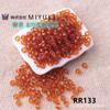 Cuentas de arroz de vidrio transparentes de la serie Yuxing 8/0 de 3 mm de Japón, hechas a mano, para pulseras DIY.