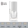 Mini Amostra 10g Base Líquida Frasco Pressão Blush Líquido Frasco de Blush Líquido Cosméticos Embalagem de Cuidados com a Pele Atacado