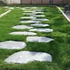 Escalones de Piedra Azul Pavimento de Jardín Camino de Pie Patio de Pie Piedras para Caminar Exteriores Fábrica de Piedra para Pavimentar Jardines Venta al Por Mayor Transfronteriza