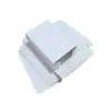 18.2-19.5cm em estoque caixa branca caixa plana rápida 350g caixa de papelão branco impressão LOGO caixa de embalagem colorida