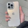 Adecuado para Funda de Teléfono iPhone 18 Pro Max, Polvo de Brillo Transparente, Cobertura Completa para Apple 15, 17E Silicona Suave 14P Funda Protectora
