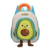 Nova Bolsa Infantil Desenho Animado Bolsa de Frutas Respirável Mochila Pré-escolar para Menino Mochila Escolar Fofa para Menina Jardim de Infância Leve