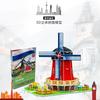 Rompecabezas 3D tridimensional de la Serie Arquitectónica de fama mundial más vendido de Amazon, juguete ensamblado de papel, regalo, rompecabezas para niños