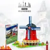 Quebra-Cabeças Estéreo Transfronteiriços, Série Arquitetônica Mundialmente Famosa, Auxílios de Ensino de Geografia, Modelos Montáveis DIY, Brinquedos de Ciência e Educação, Divertido