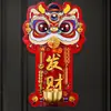 2026 Despertar da Besta Divina da Dopamina Leão Estilo Chinês Sino Lembrete Inauguração Decoração Magnética para Entrada Campainha