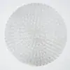 Ducha voladora redonda de PVC dorado salvamantel occidental salvamantel avanzado salvamantel para mesa estilo nórdico hogar impermeable antisalpicaduras