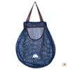 Bolsa Colgante de Malla Hueca para Frutas y Verduras de Cocina Bolsa de Almacenamiento para Cebolla, Papa, Jengibre, Ajo Bolsa de Malla Transpirable Almacenamiento Montado en Pared