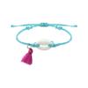 Pulseira popular de fio encerado trançado da Amazon Pulseira de surfe de praia Pulseira de concha de estrela-do-mar Fabricante transfronteiriço em estoque