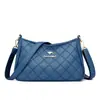 Bolsa de alta calidad con textura refinada para madres de mediana edad, bolso cruzado, nuevo, moderno, versátil, a la moda, de hombro, bolso pequeño diario para mujer