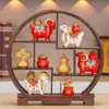 Año de la Oveja Tendencia Nacional Adorno de Oveja Sala de Estar Entrada Tienda Apertura Decoraciones Inauguración de Casa Regalo de Año Nuevo Oveja Pequeña de Alta Calidad Regalo