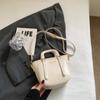 Bolso Cubo Sencillo para Mujer, Bolso de Mano de Moda Estilo Coreano, Nuevo Modelo Verano 2026, Bolso Versátil de Gama Alta Nicho para Mujer