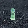 Novo produto transfronteiriço: brilham no escuro, figuras de alienígenas fofas, miniaturas adoráveis, acessórios decorativos DIY, decorações de paisagens em miniatura, pequenos enfeites de mesa