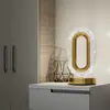 Luminária de Mesa Pequena Popular Vendida Quente Transfronteiriça para Quarto Mesa de Cabeceira, Luminária de Atmosfera de Alto Padrão, Luminária Noturna Recarregável Criativa, Lua e Estrelas