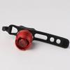 Aleación de aluminio de alto brillo CMC Luz trasera de rubí monocular para bicicleta de montaña luz de advertencia equipo de ciclismo