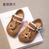 Zapatos de Cuero para Niñas Estilo Birkenstock con Suela Blanda 2026 Nuevos Zapatos de Otoño para Niñas de 3 a 12 Años Planos de Cuero Genuino