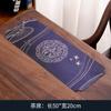 Tapete de té impermeable al por mayor tela para mesa de té tapete para mesa de té terciopelo de piel de ciervo tapete de burbujas secas accesorios para ceremonia del té estilo de moda nacional camino de mesa Zen