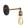 Luminária de parede americana simples nórdica, estilo industrial, retrô, luminária de parede interna, personalizada, criativa, de cabeça única, luminária de parede