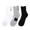Calcetines de baloncesto para hombre, planta de toalla engrosada, calcetines de rizo, calcetines élite, calcetines de media longitud de caña alta para correr y deportes al aire libre