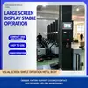Máquina envolvedora autopropulsada transfronteriza, máquina envolvedora con film estirable, máquina de embalaje totalmente automática inteligente autoguiada