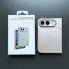 Adequado para iPhone 18 DUO, capa de celular magnética de vidro Corning dobrável, capa de celular de cor sólida fosca para Apple 18 DUO