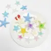 Estrellas de Mar de Resina de Dibujos Animados Accesorios Versátiles para Manualidades Hebillas para Zapatos 100 piezas Aleatorias Charms para Zapatos Crocs Hebillas Se Pueden Usar Directamente