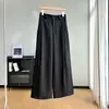 Calça Harem de Linho Tencel para Mulheres 2026 Verão Fina Nova Popular Cintura Alta Emagrecedora Solta Casual Calça Foice