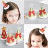 Accesorios para el cabello coreanos pinza para el cabello de niños pinza para el cabello de sombrero de Navidad pinza para el cabello de 2 yuanes accesorios para el cabello de boutique pinza para el cabello banda para el cabello sin costuras venta al por mayor