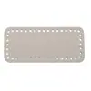 Herrajes para Bolsos DIY Fondo de Bolso Tejido Hyuna 18X8cm Base de Placa de Fondo de Cuero sin Clavos Accesorios Listos para la Venta