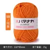 Nuevo Algodón Leche de Cuatro Hilos 25g Lana Hecho a Mano DIY Gorro Tejido Bufanda Muñeca Bola de Lana al por Mayor