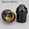 Portalámparas de tornillo portalámparas de cable colgante portalámparas E27 de montaje abierto para el hogar base de bombilla colgante para techo plano