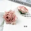 Pacote de Materiais para Guirlanda/Adorno de Cabeça Estilo Europeu Florzinhas de Rosa Queimadas Retro DIY para Fazer Arranjos Florais para Salão de Casamento