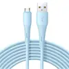 Cabo de Carregamento Type-C Transfronteiriço Carregamento Super Rápido Adequado para Celulares Huawei, Apple e Android, Cabo de Dados Verdadeiro de Silicone Líquido