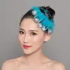 Jiaozhou Yangko tocado abanico apertura danza plaza danza cuadrada tocado de plaza danza clásica folclórica latina actuación de danza cuadrada por Mai Taibao