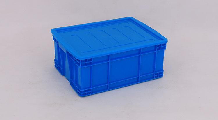 塑料中号黄色塑料周转箱 型号500-220黄色周转