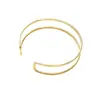 Pulseira de Braço Oval Oca Atacado Transfronteiriço Europeu e Americano da Amazon, Pulseira de Braço Fashion e de Personalidade Exagerada, Pulseira Aberta Ajustável