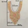 Encaje bordado lentejuelas collar decorativo con cuentas DIY costura cheongsam accesorios para ropa de escenario y danza accesorios