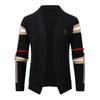 Cárdigan de Punto para Hombre de Venta Caliente Transfronteriza, Prendas de Punto Combinables, Cómodo, Diseño de Moda, Abrigo, Top de Moda para Hombre