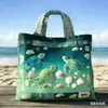 Bolso de Mano con Patrón de Tortuga Nuevo Producto Transfronterizo 3D Temu Amazon Moda de Moda para Mujer Estampado Digital Bolso de Hombro
