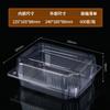 Caja Desechable para Empaque de Pastelería y Horneado Transparente Engrosada Pet Empaque Caja para Alimentos Caja de Plástico para Tarta de Huevo Venta al por Mayor