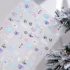 Pegatina de Arte para Uñas Graffiti Estilo Ins Cachorro Nuevo en Relieve DIY Dibujos Animados Lindos Lazo Decoración de Uñas Ins