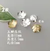 Latão 8mm Degrau Proibido Flor de Pétala de Flor Artesanal Fatia de Flor 132 Yuan Xiang Material para Grampo de Cabelo DIY Acessório Pingente de Trevo de Quatro Folhas Estilo Antigo