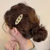 Pinza para el pelo de estampado de leopardo para mujer, estilo nuevo, para flequillo y cabellos sueltos, pinza lateral invisible estilo coreano, accesorio para el cabello