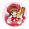 Insígnia de Cardcaptor Sakura Insígnia da animação Yum atacado Sakura 115-133