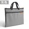 Bolsa de Archivos Portátil Maletín de Gran Capacidad para Hombres y Mujeres Bolsa para Reuniones de Oficina de Negocios Bolsa Plana para Archivos Logo Imprimible