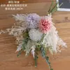 Flores Artificiales para Novias, Ramos de Boda, Muros de Flores de Rosa, Flores Falsas, Decoración del Hogar Transfronteriza de Ins