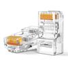Cable de red Super Categoría 5 Conector RJ45 Crystal Head Conector de red Crystal Head 8P8C 100 megabytes Crystal Head 35 cobre puro