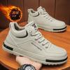 Zapatos para hombre, invierno 2024, nuevas zapatillas altas con forro polar, zapatos de algodón grueso, zapatos casuales deportivos de moda para hombre, zapatos casuales para hombre